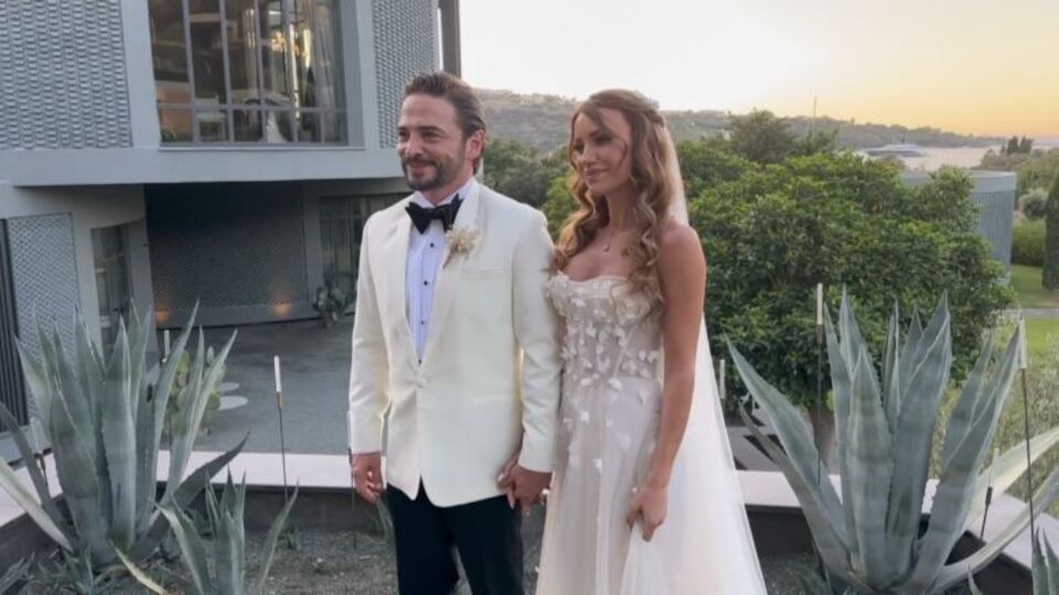 Bodrum'da evlendiler