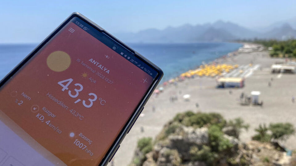 Meteoroloji'den yüksek sıcaklık uyarısı!