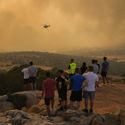 Yunanistan'da yangın kabusu