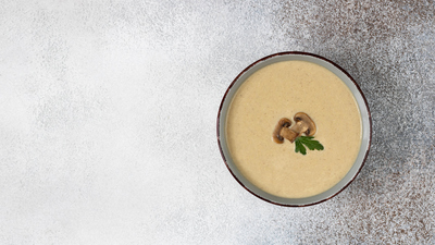 Kremasız mantar çorbası tarifi