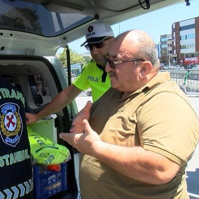 Emniyet kemeri için göbeğini bahane etti!