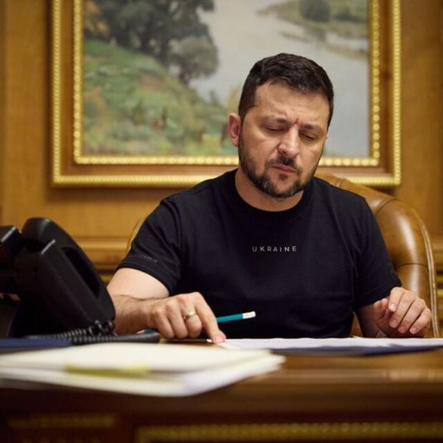 Zelenskiy ile Stoltenberg görüştü