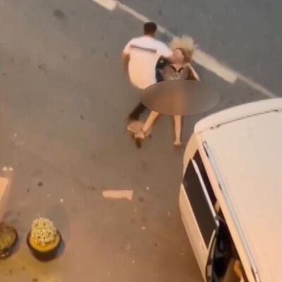 Dehşet görüntü! Saldırgan tutuklandı