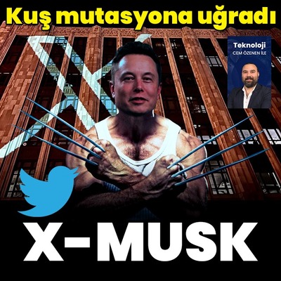 Kuş mutasyona uğradı: X-Musk