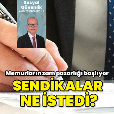 Sendikalar ne istedi?