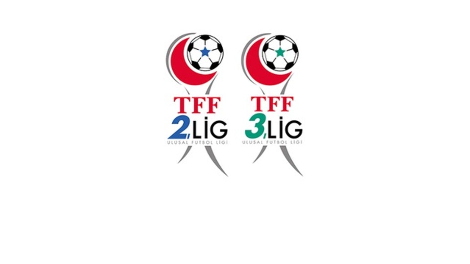 TFF 2. Lig ve TFF 3. Lig'de fikstür belli oldu