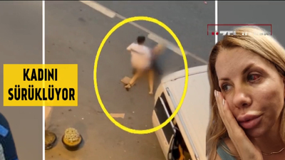 Dövdü, sürükledi, kaçırdı