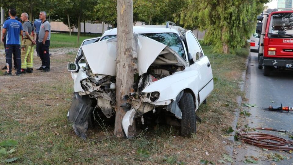 12 gün önce aldığı aracında can verdi!