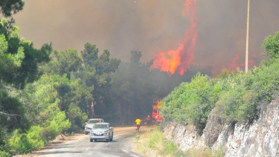 Yangınla ilgili bir şüpheli tutuklandı
