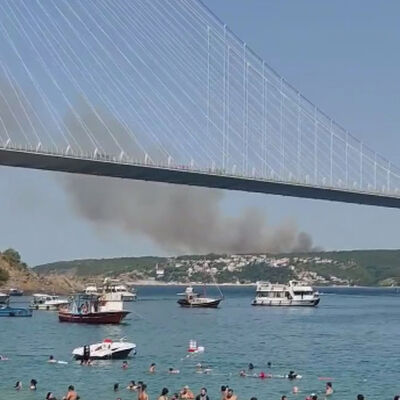 Beykoz'daki orman yangını söndürüldü