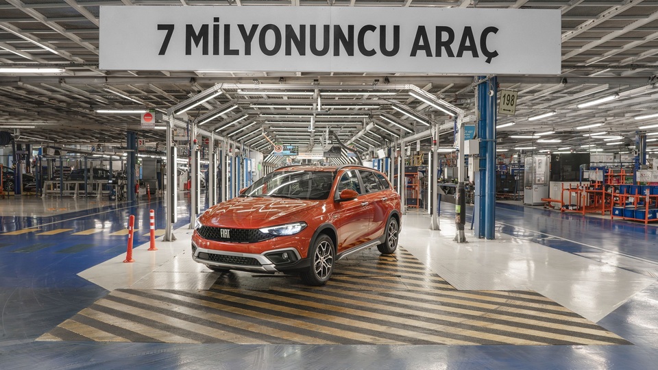 Tofaş 7 milyonuncu aracını üretti
