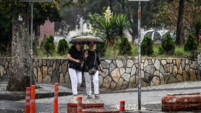 İstanbul'da sağanak etkili oldu