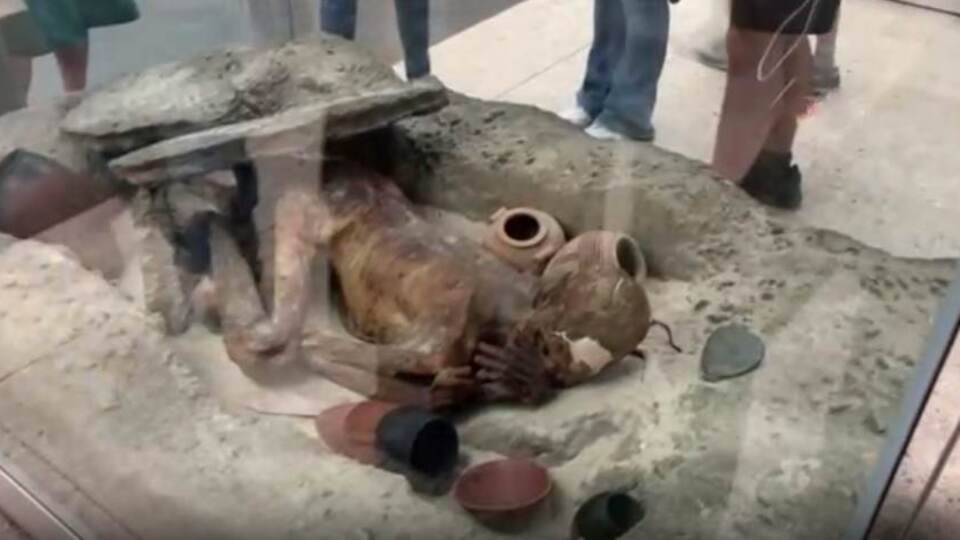 5500 yıllık mumyaya ilgi