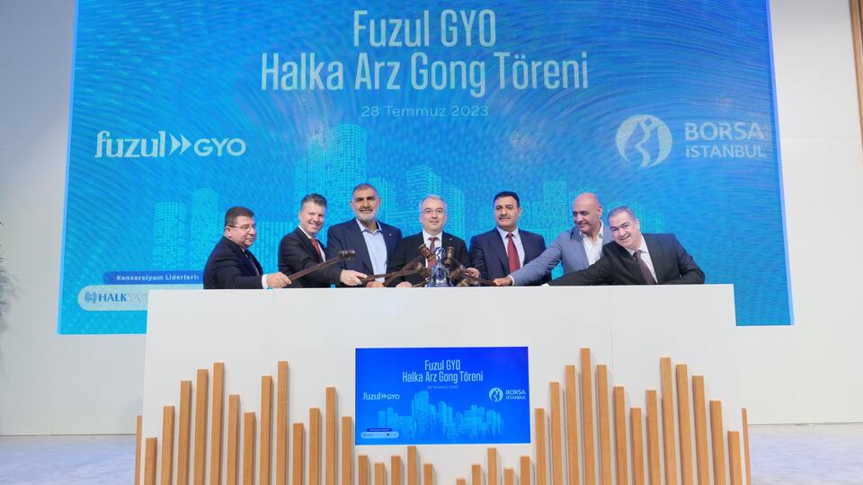 Borsa İstanbul'da gong Fuzul GYO için çaldı