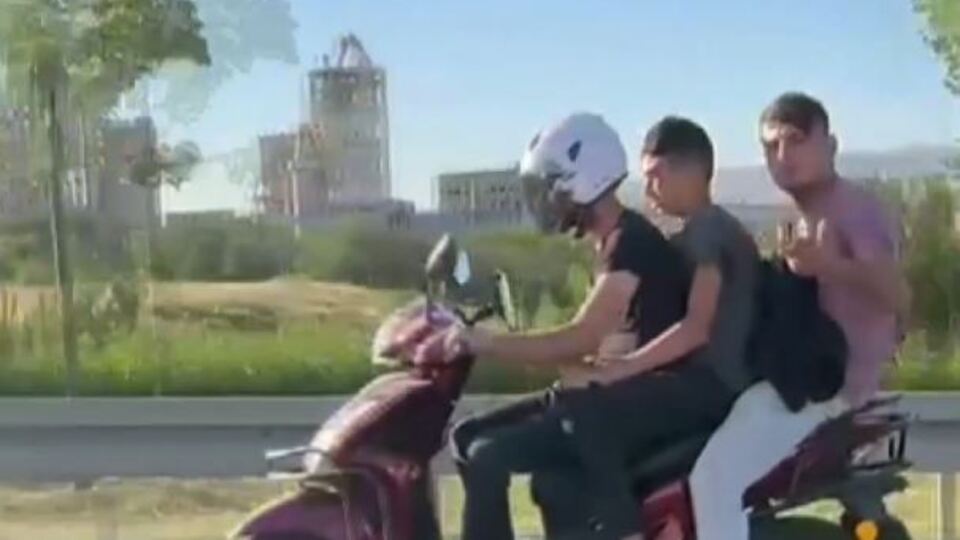 Tehlikeli yolculuk kamerada