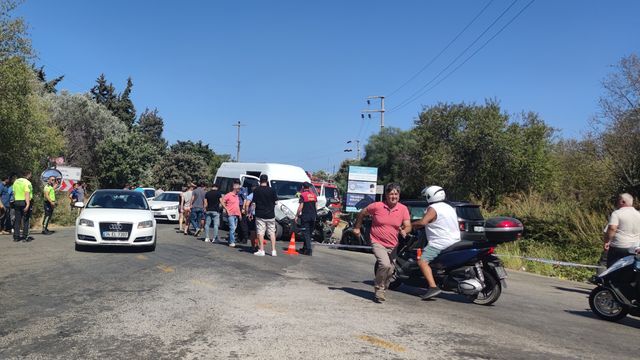 Datça'da trafik kazası: 18 yaralı