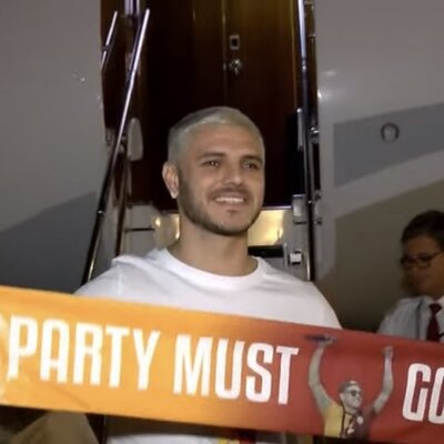 Icardi Galatasaray için İstanbul'da!