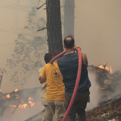 Bolu yangını 45 saat sonra kontrol altında