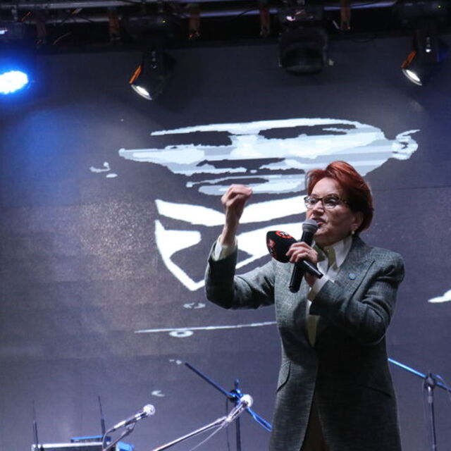 Akşener: İlk defa konuşuyorum