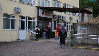 Serinlemek için girdi boğuldu