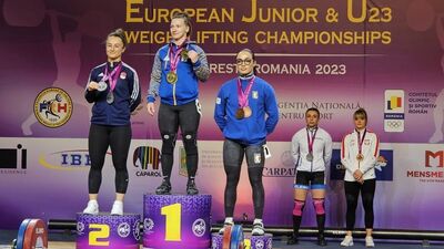 Milli halterci Aysel Özkan, Avrupa ikincisi!