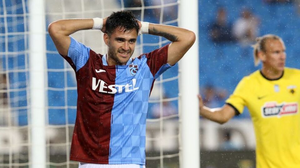 Trabzonspor hazırlık maçında mağlup