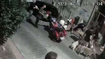 Cihangir'de esnaf kavgası!