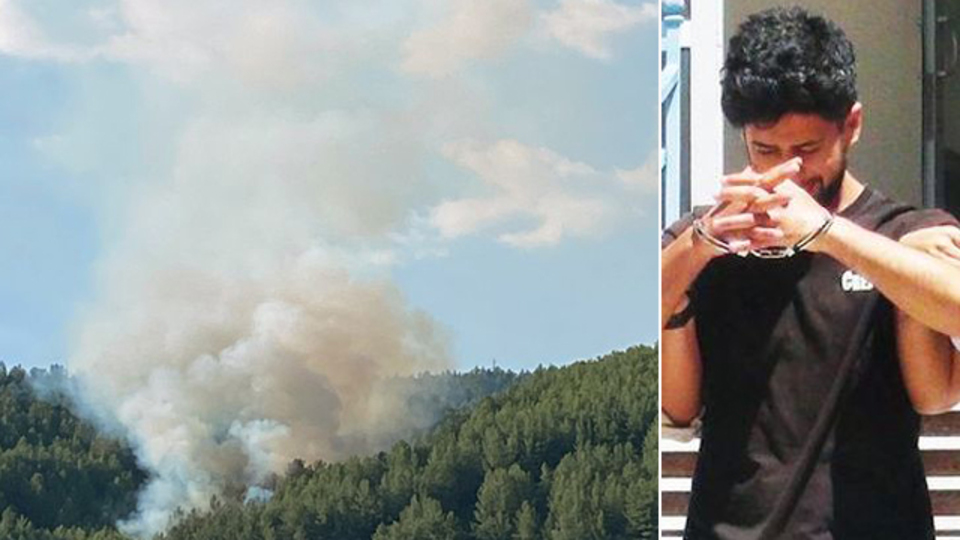 10 dönüm ormanı yaktı! "Pes" dedirten savunma!