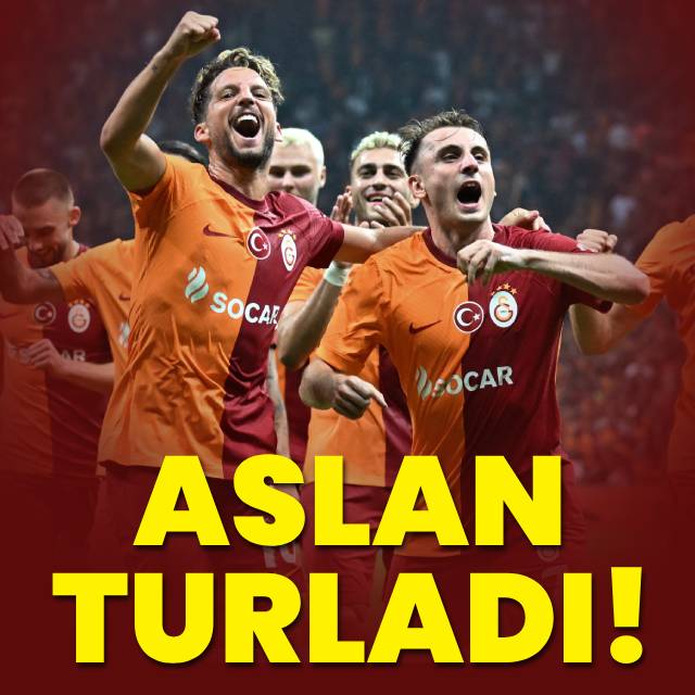 Aslan, Mertens ile turladı!