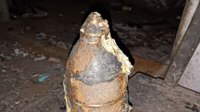 Top mermileri 2'nci Dünya Savaşı'ndanmış!