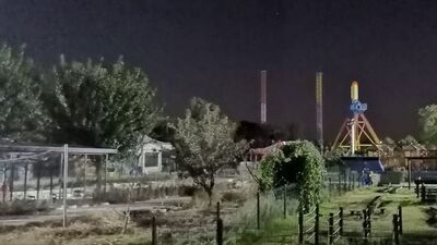 İzmir'deki lunapark kazası kamerada