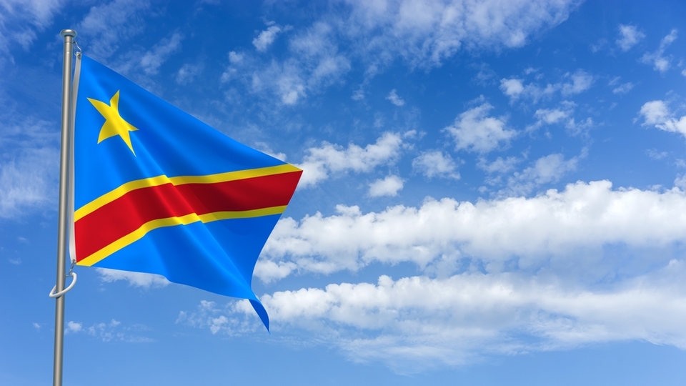 Kongo Demokratik Cumhuriyeti başkenti, bayrağı