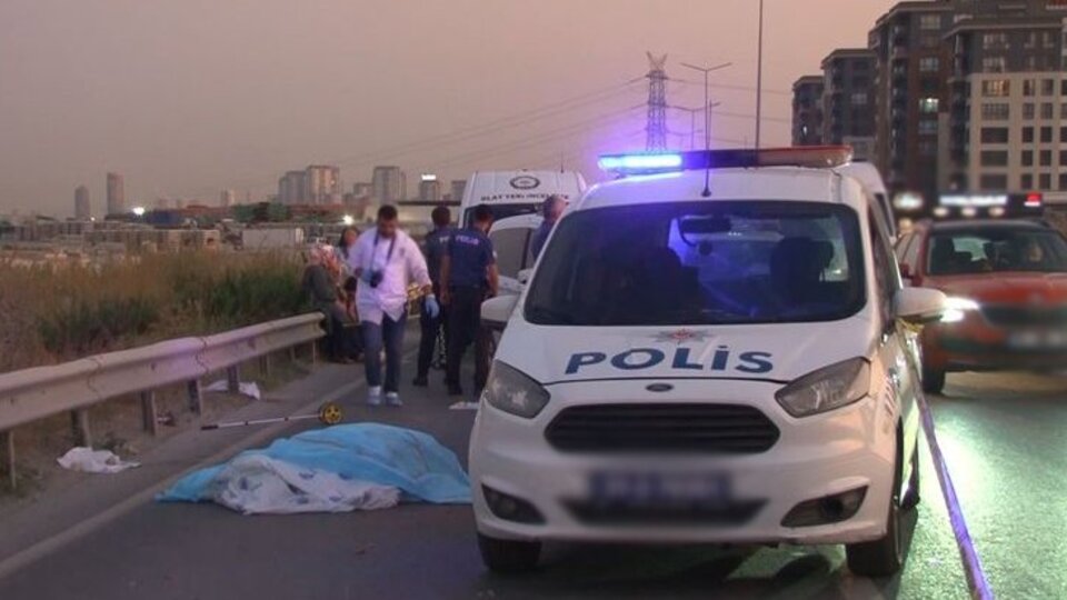 Başakşehir'de feci motosiklet kazası: 1 ölü