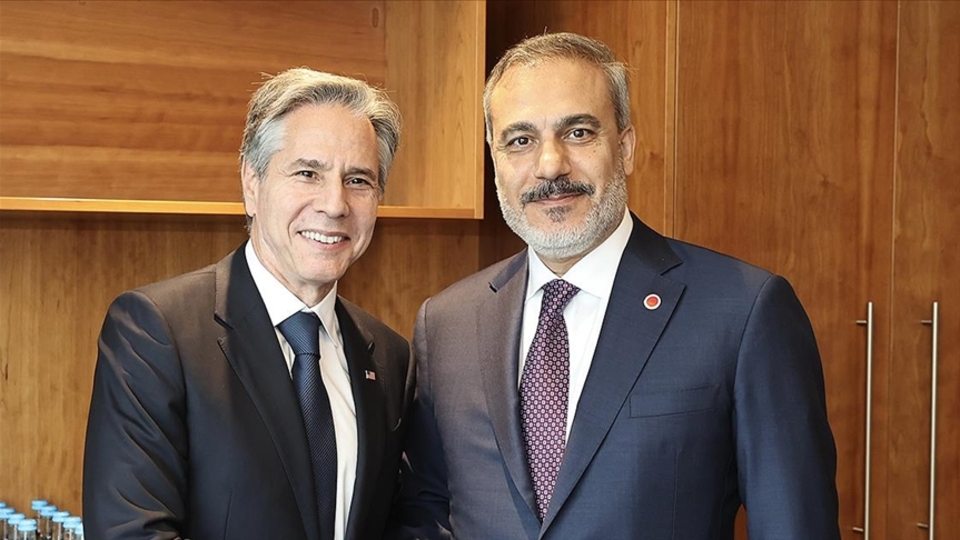 Bakan Fidan, Blinken ile görüştü