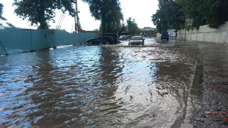 Edirne'de şiddetli sağanak