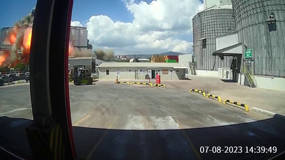 Kocaeli'de liman yakınlarında patlama!