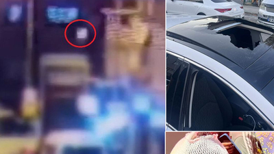 Alev alınca balkondan atılan tüp sürücünün kafasına düştü!