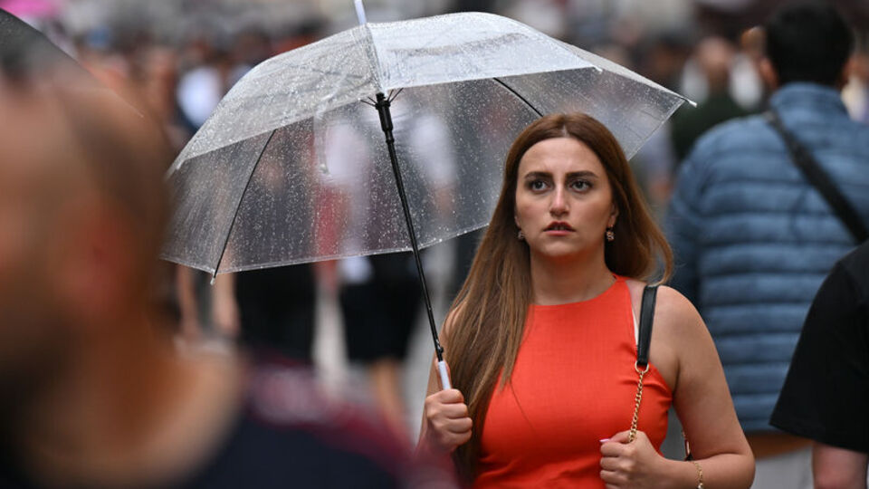 2 bölge için sağanak yağmur uyarısı