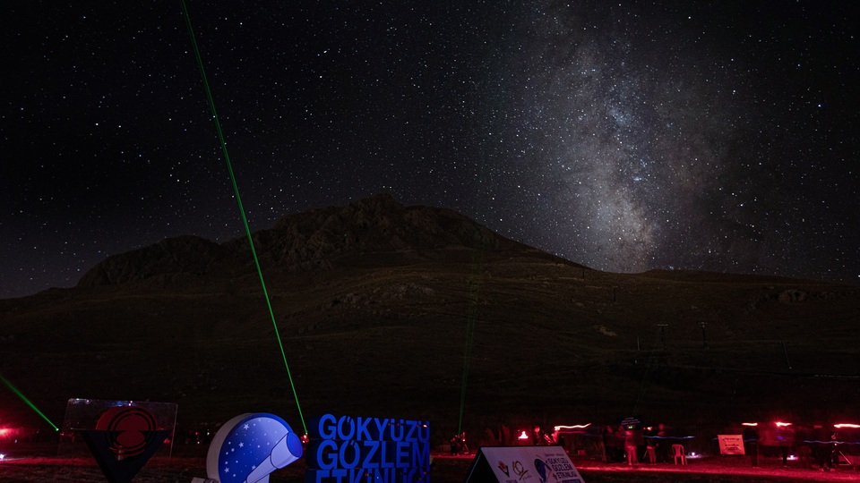 Gökbilim meraklıları Saklıkent'te buluştu