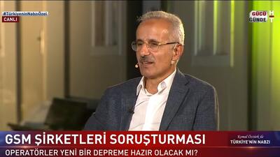 Ulaştırma ve Altyapı Bakanı Habertürk'te