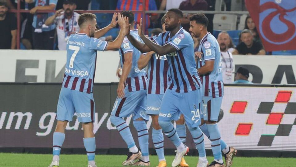 Trabzon'dan üç puanlı gala!