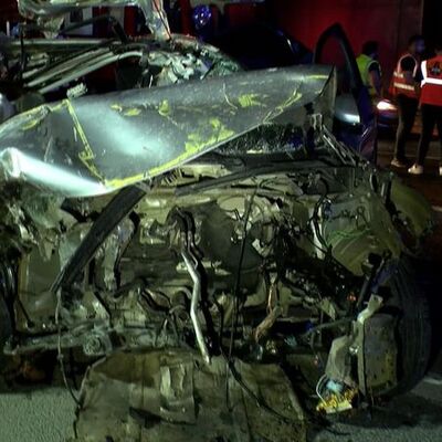 Makas terörü! Fişek gibi çarptı