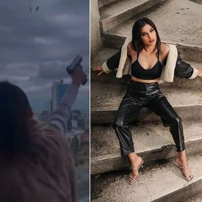 Rezidansın balkonundan ateş açmıştı! İranlı model çıktı!