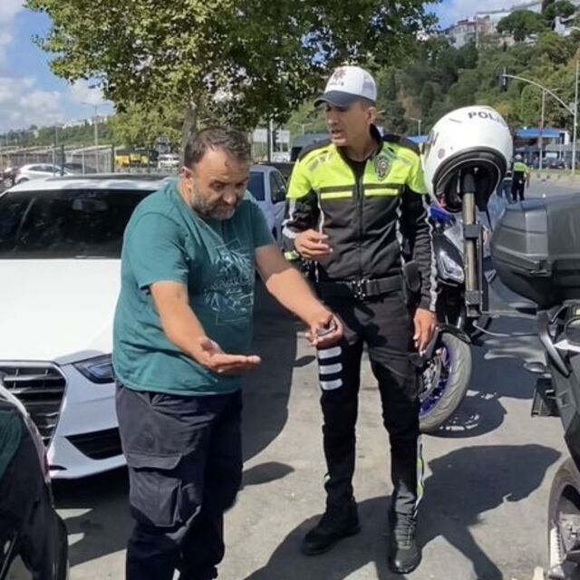 Yayaya yol vermedi: Buyurun mu diyeceğiz?