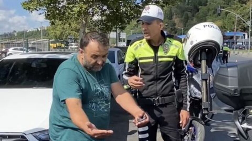 Yayaya yol vermedi: Buyurun mu diyeceğiz?