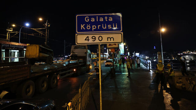 Galata Köprüsü'nde bakım çalışmaları başladı