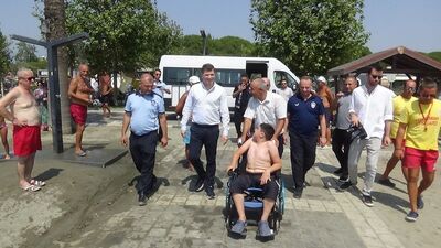 Engelli çocuğun hayali gerçek oldu