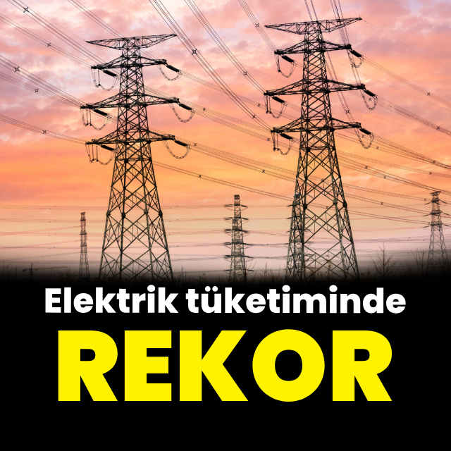 Elektrik tüketiminde yeni rekor