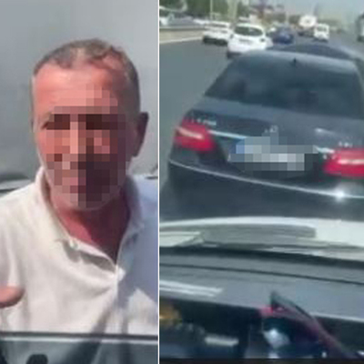 Hasta nakil aracının önünü kesti!