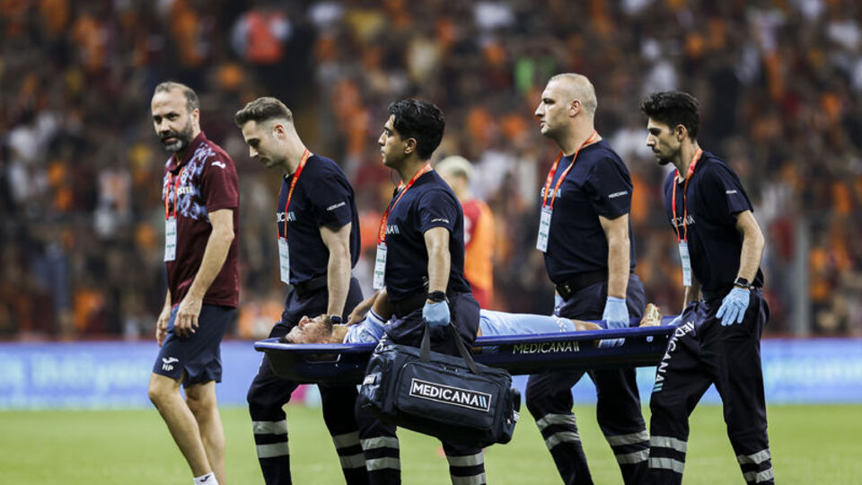 Trabzonspor'a şok! Kırık tespit edildi